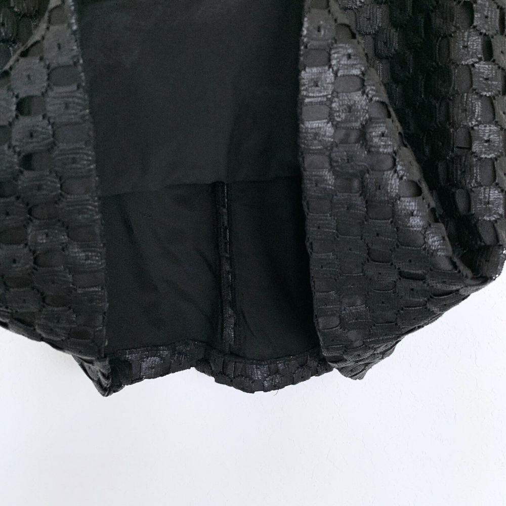 Banana Republic Black Coated Sheer Lace Dress - Picture 5 of 8